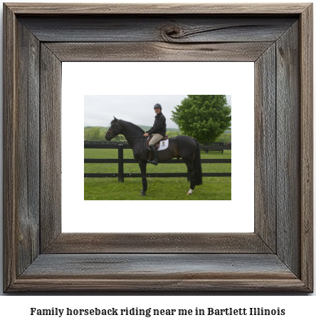 family horseback riding near me in Bartlett, Illinois